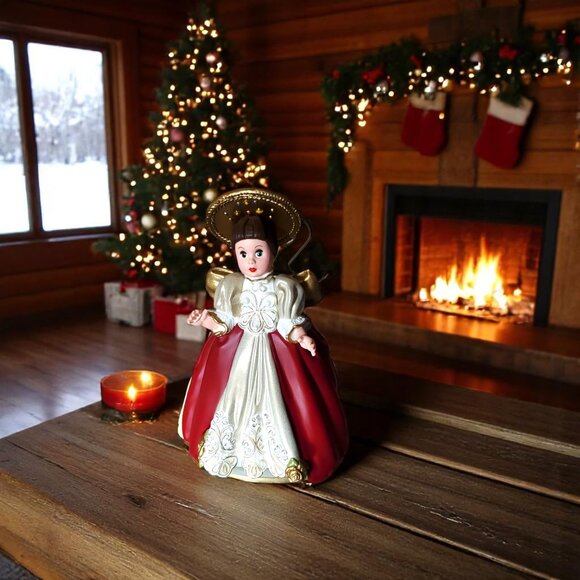 1998 Hallmark Keepsake Ornament Glorious Angel: Madam Alexander Holiday Angel - Picture 2 of 7